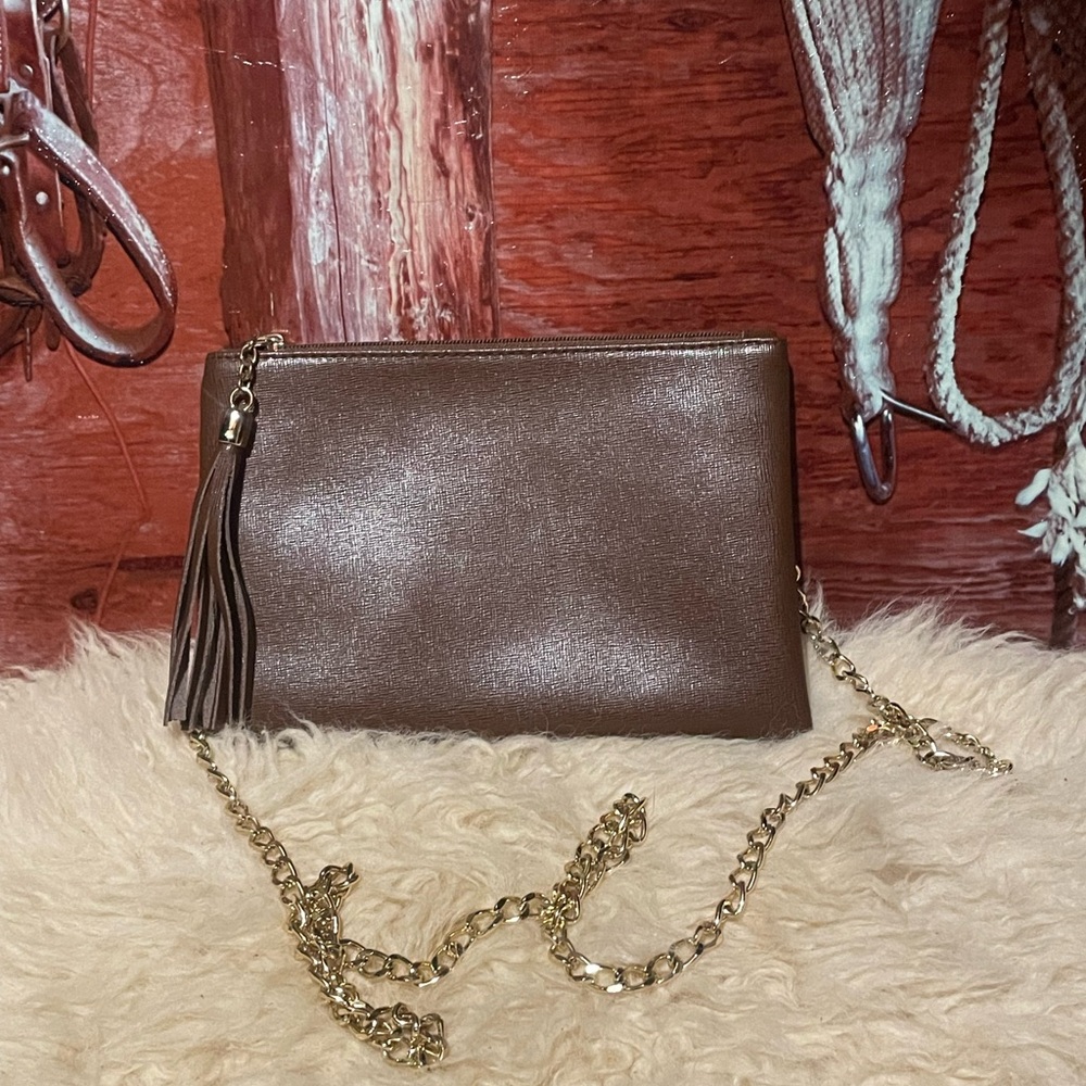 New Italian leather bag/clutch